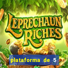 plataforma de 5 reais tigre